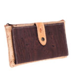 Large Cork Wallet Women Coin Purse Brawn