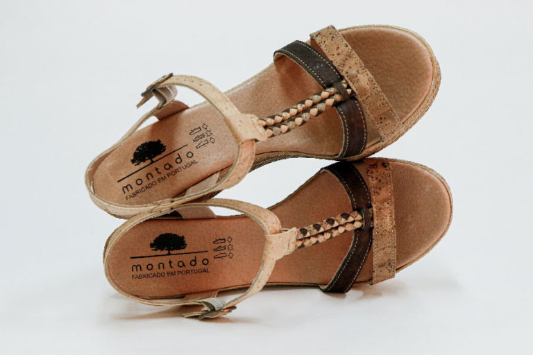 cork wedge sandals