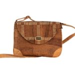 Cork Taco Crossbody Bag With Square Embroidered SektorCorkPortugal