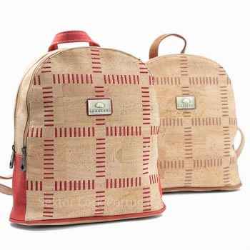 Cork Backpack Square Embroidery SektorCorkPortugal