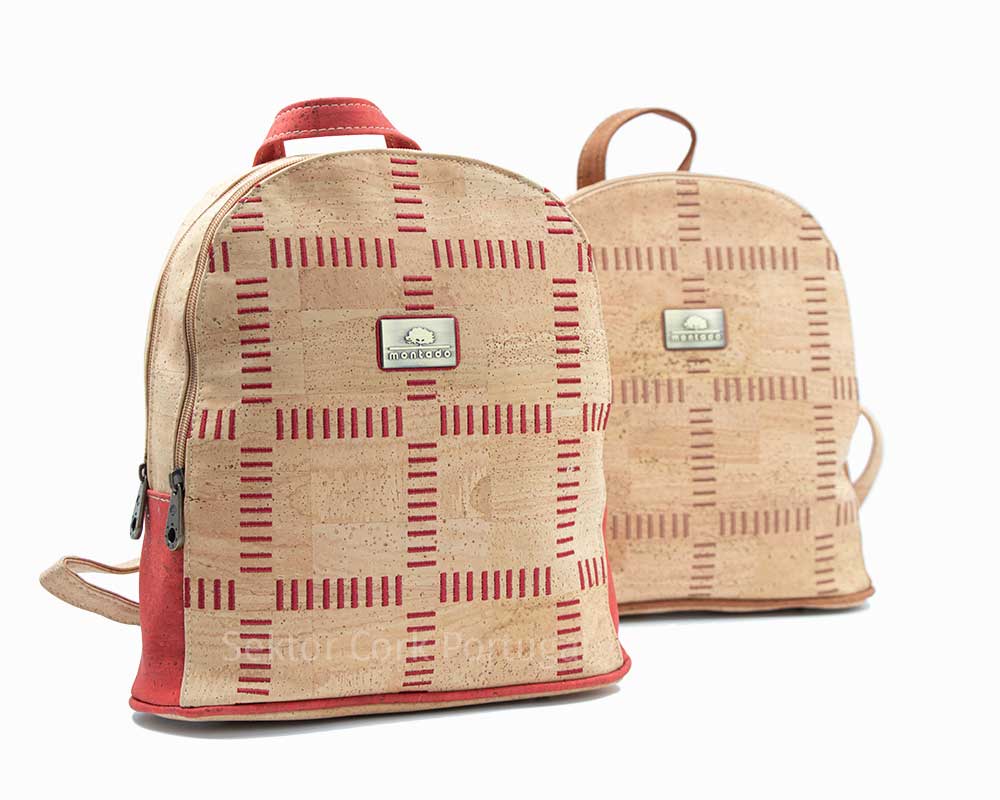 Cork Backpack Square Embroidery SektorCorkPortugal