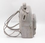 Gray Cork Backpack-SektorCorkPortugal