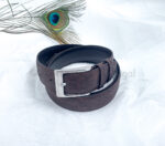 Brown Cork Leather Belt SektorCorkPortugal