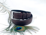 Brown Cork Leather Belt SektorCorkPortugal