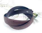 Brown Cork Leather Belt SektorCorkPortugal