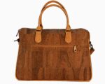 Cork Laptop Briefcase Square Embroidery SektorCorkPortugal